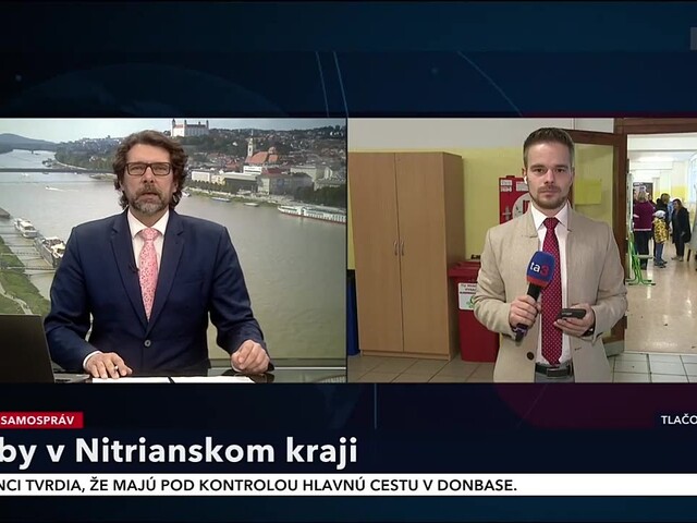 Voľby v krajskom meste Nitra. Obyvatelia tu na možnosť voliť čakajú niekoľko desiatok minút