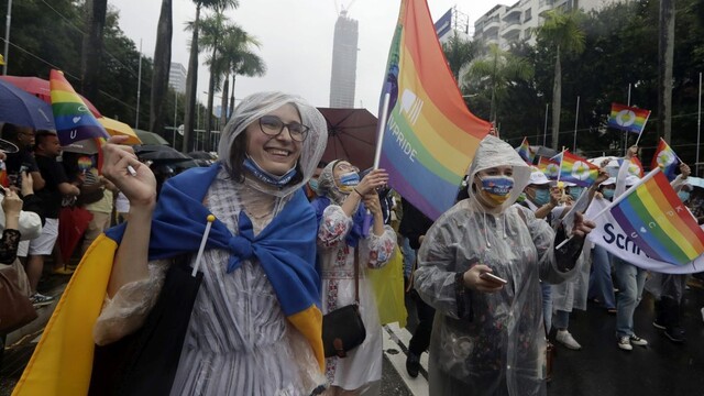V Taiwane sa uskutočnil pochod na podporu LGBTI+ komunity, do ulíc vyšlo 120-tisíc ľudí