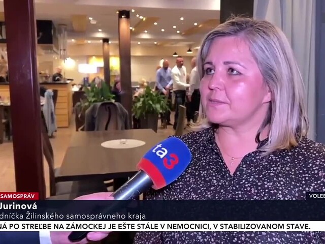 Jurinová opäť kandidovala v Žilinskom kraji. Pred výsledkami má rešpekt