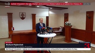 Vyhlásenie R. Rybníčka po opätovnom zvolení do funkcie primátora Trenčína