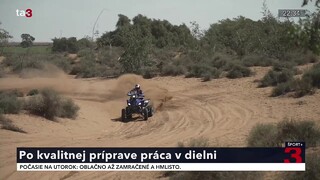 Štvorkolkár Varga má za sebou ďalšiu časť prípravy na Rely Dakar, absolvoval dve podujatia Svetového pohára