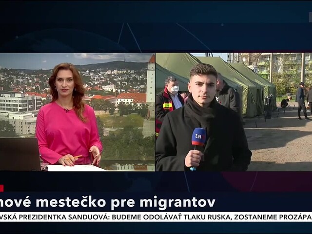V Kútoch je zvýšená koncentrácia migrantov. Buduje sa tam stanové mestečko