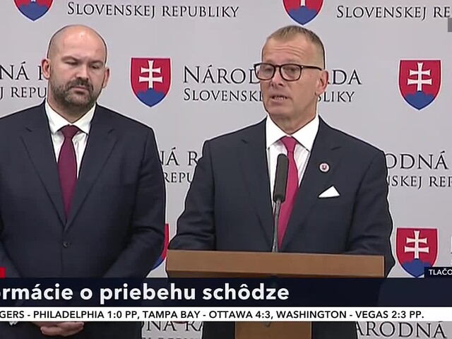 TB predsedov Národnej rady B. Kollára a P. Pčolinského o informáciách o priebehu schôdze