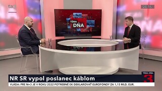 NR SR vypol poslanec káblom / Útok na demokraciu v Žehre