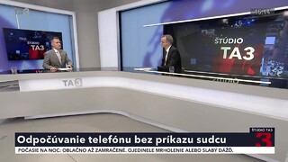 Bude polícia odpočúvať telefóny? Slovensko sa stále radí k právnym štátom, hovorí sudca