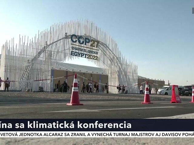 V Egypte sa začala klimatická konferencia COP 27, zástupcovia krajín budú diskutovať o boji proti klimatickej kríze