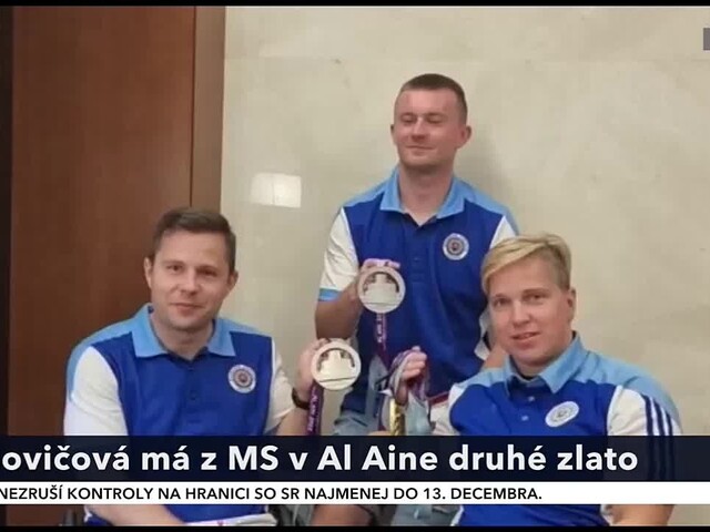 Dve zlaté medaily. Parastrelkyni Vadovičovej sa darilo, Marinov si vystrieľal striebro
