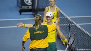 Tenistky Austrálie si zahrajú o Pohár Billie-Jean Kingovej, poradili si s Britkami