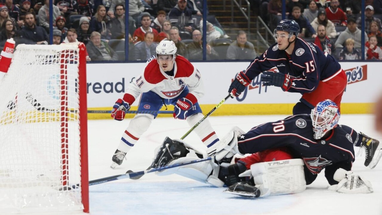 NHL: Montreal prehral v Columbuse, Slafkovský si pripísal prvú asistenciu v sezóne