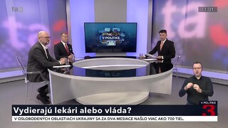 Kollár: Ak odíde 3-tisíc lekárov, Sme rodina opustí vládu. Boris neodíde, jemu je tam dobre, reagoval Sulík