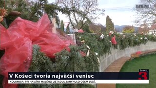 V obci Košeca pri Ilave sa snažia vytvoriť najdlhší adventný veniec na Slovensku