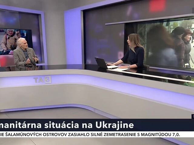 Humanitárna situácia na Ukrajine je katastrofálna. Pomoc potrebuje vyše polovica obyvateľov