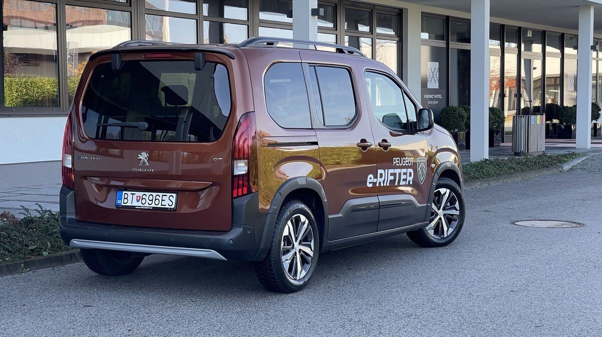 Elektrický Peugeot e-Rifter
