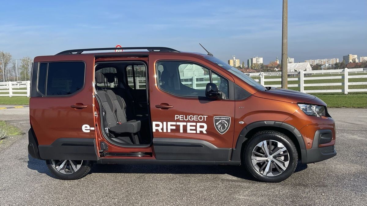 Elektrický Peugeot e-Rifter