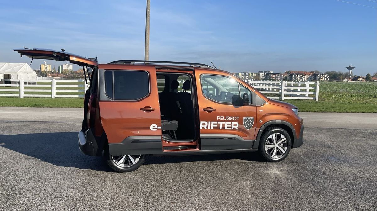 Elektrický Peugeot e-Rifter