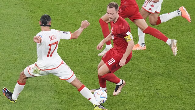 Prvá bezgólová remíza na MS v Katare sa zrodila v zápase medzi Dánskom a Tuniskom
