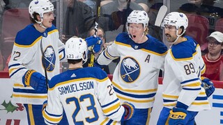 NHL: Buffalo ukončilo osemzápasovú sériu prehier, zdolalo Slafkovského Montreal