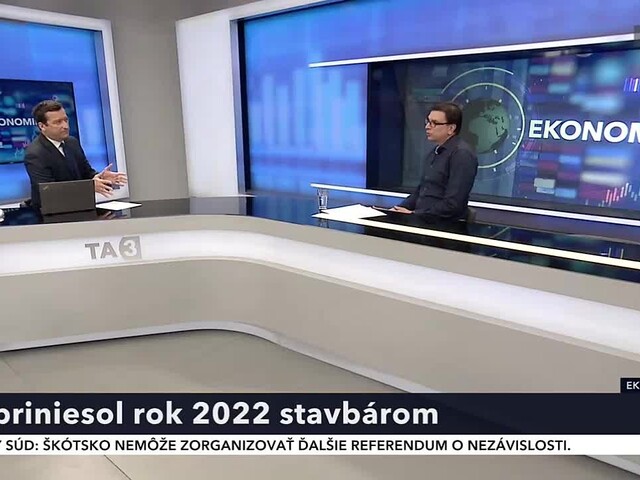 Čo priniesol rok 2022 stavbárom