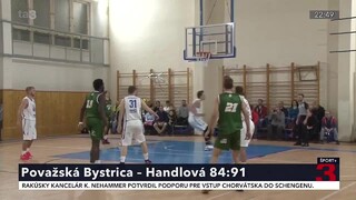 Po výhre v Považskej Bystrici si handlovskí basketbalisti zahrajú štvrťfinále Slovenského pohára
