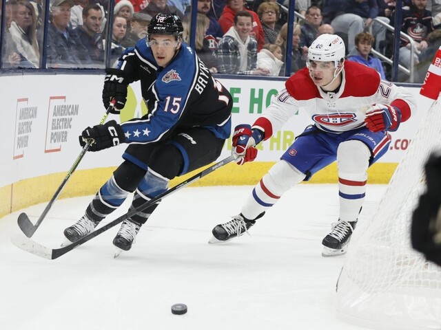 NHL: Montreal zdolal Columbus, Slafkovský asistoval