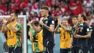 Futbalisti Austrálie zvíťazili nad Tuniskom. Útočník Duke rozhodol hlavičkou