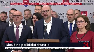 TB strany SaS k aktuálnej politickej situácii