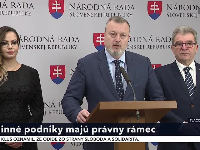 TB ministra práce, soc. vecí a rodiny M. Krajniaka o sociálnej ekonomike a sociálnych podnikoch