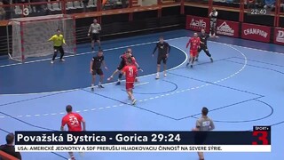 Víťazstvo o päť gólov. Hádzanári Považskej Bystrice porazili súperov z Gorice