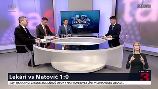 Kamenický: Lekári odhadzovali plášte vždy za pravicových vlád. Gyimesi označil dohodu s odborármi za víťazstvo