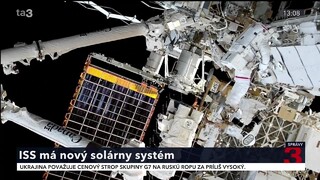 Medzinárodná vesmírna stanica je čoraz zelenšia, dostala nový solárny systém