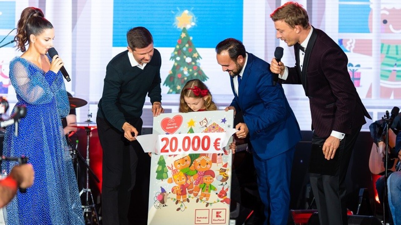 ABY RODINY MOHLI OSTAŤ SPOLU: KAUFLAND ODOVZDAL ŠEK SO SUMOU 20 000 EUR