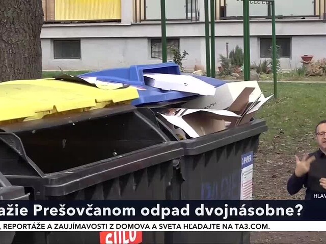 Prešov navrhuje zvýšiť daň z nehnuteľnosti a poplatok za komunálny odpad. Prešovčania žiadajú spravodlivejší prístup