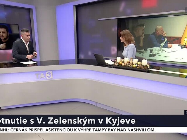 Štáb ta3 bol na Ukrajine a stretol sa aj so Zelenským. Ako to tam vyzeralo?