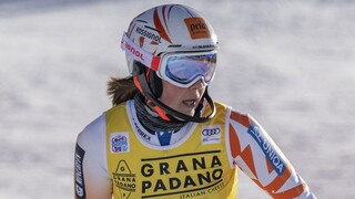 Vlhová v St. Moritzi vypadla aj v super-G, triumfovala Shiffrinová
