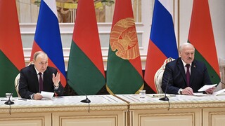 Putinovi sa nepodarilo presvedčiť Lukašenka, aby sa zapojil do vojny, uviedol americký Inštitút pre štúdium vojny