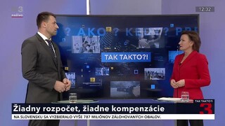 Žiadny rozpočet, žiadne kompenzácie