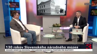 Slovenské národné múzeum oslavuje 130 rokov. Čo to znamená pre generálneho riaditeľa Branislava Panisa?