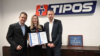 Spoločnosť TIPOS dosiahla významný úspech. V decembri získala dva dôležité certifikáty