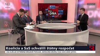 Koalícia a SaS schválili štátny rozpočet / Gašparovič o vládach Radičovej a Hegera