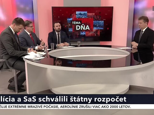 Koalícia a SaS schválili štátny rozpočet / Gašparovič o vládach Radičovej a Hegera