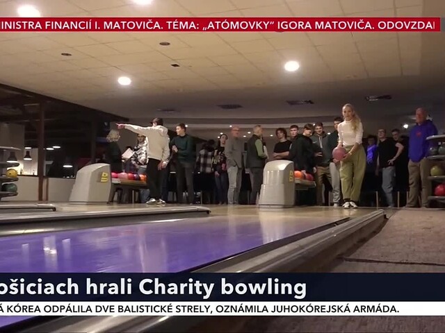 V Košiciach pre ukrajinských študentov usporiadali Charitatívny bowlingový zápas, zúčastnila sa aj naša redaktorka