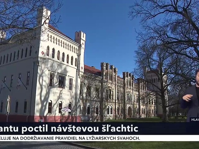 Galantu navštívil potomok šľachtickej rodiny. Primátor považuje udalosť za výnimočnú
