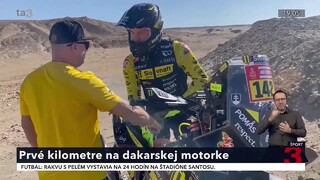 Svitko sa pripravuje na svoju štrnástu Rally Dakar, za sebou má prvé kilometre na dakarskej motorke