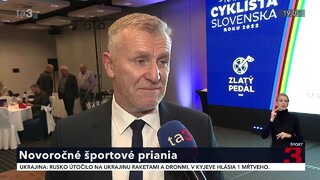Slovenskí športovci popriali divákom ta3 všetko dobré do Nového roku 2023