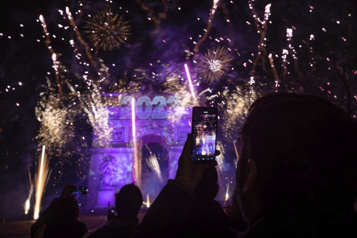 Nový rok v Paríži