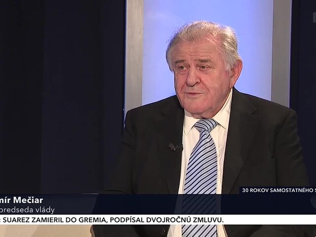 ROZHOVOR: Prezidentka si protirečí, Fico je samovrah. Dávajte pozor, komu dôverujete, hovorí Mečiar