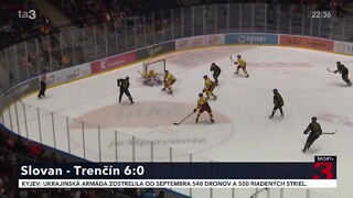 Slovan začal rok suverénnym víťazstvom. Trenčín zdolal šiestimi gólmi, padol aj hetrik