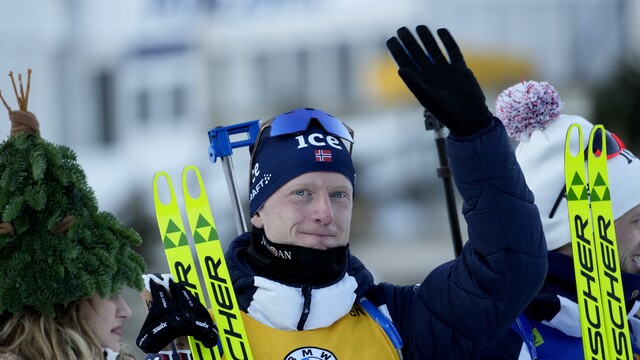 Svetový pohár: Johannes Thingnes Bö opäť triumfoval v šprinte, pripísal si šieste víťazstvo v sezóne