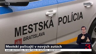 Bratislavskí mestskí policajti si obnovia vozový park, pribudne im aj nové vybavenie