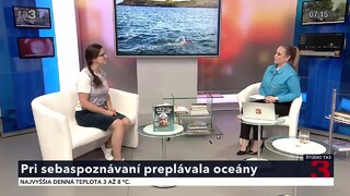 Žena siedmich prielivov. Česká plavkyňa pri sebaspoznávaní preplávala oceány